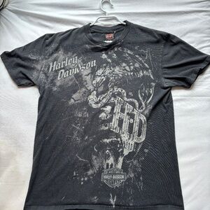 Harley-Davidson Black Graphic Tee